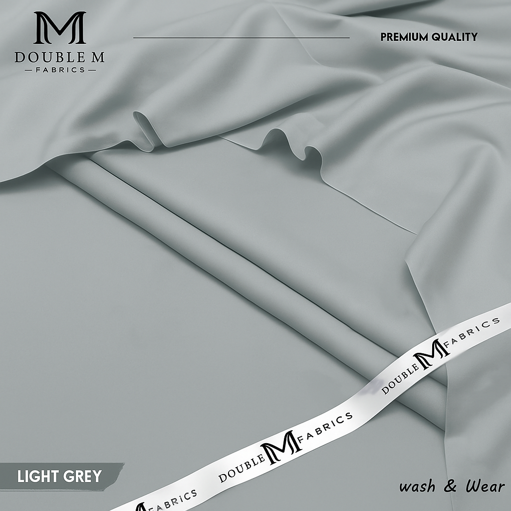 Premium Wash & Wear Suit Light Grey