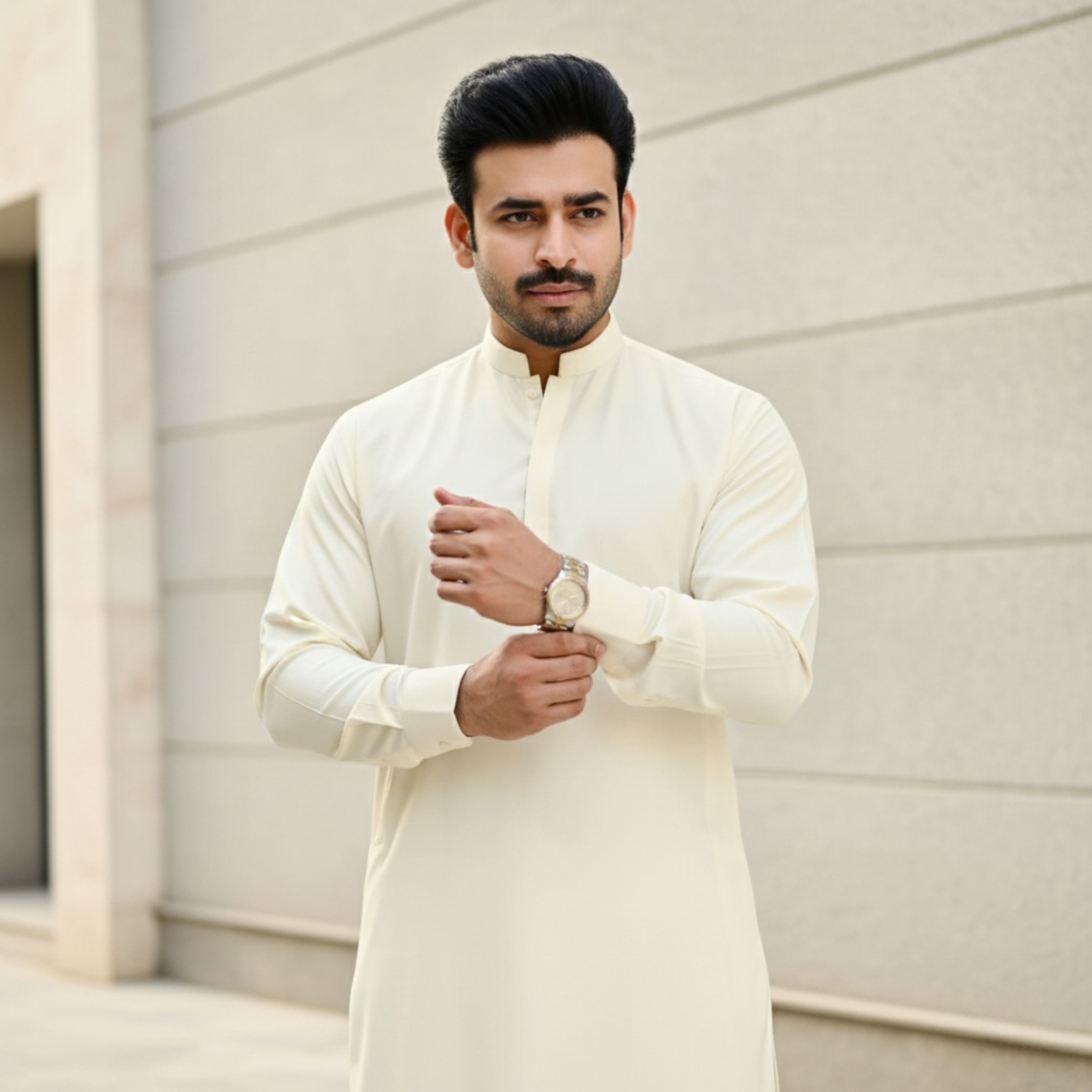 Luxury Cream Boski Unstitched